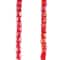 12 Packs: 44 ct. (528 total) Red Faceted Glass Cube Beads, 5mm by Bead Landing™